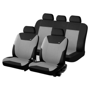 Чехлы для автомобильных сидений Hadar Rosen CORSAR, Черный/Светло-Серый 10346