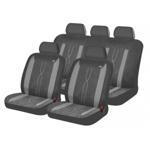 Чехлы для автомобильных сидений Hadar Rosen LEADER, Темно-Серый/Светло-Серый 10412