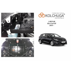 Kia Ceed 2018- V-1,4GDI; 1,4Т; двигатель, КПП, радиатор - Премиум - Kolchuga