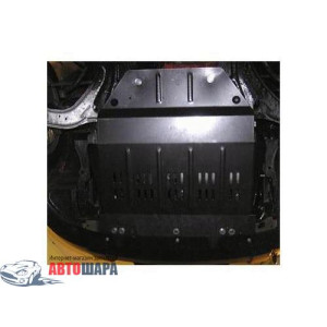 Защита Citroen Berlingo II 2004-2008 V-все кроме 1,6 HDI двигатель, КПП, радиатор - Премиум ZiPoFlex - Kolchuga