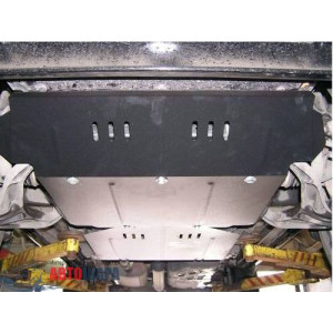 Захист Dodge Nitro I 2007-2012 V-4,0 двигун, КПП, радіатор - Преміум ZiPoFlex - Kolchuga