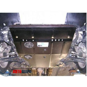 Захист Suzuki SX-4 Classic 2006-2013 V- все двигун, КПП, радіатор - Преміум ZiPoFlex - Kolchuga