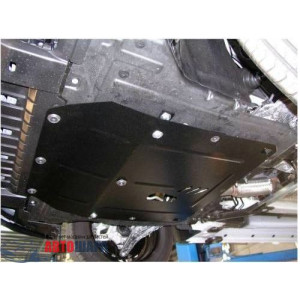 Защита Chevrolet Orlando 2013- V- все D двигатель, КПП, радиатор - Премиум ZiPoFlex - Kolchuga