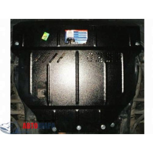 Защита BYD F6 2011- V 2,0 двигатель, КПП, радиатор - Премиум ZiPoFlex - Kolchuga