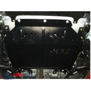 Захист Geely CK Norma 2012- V-1,3; 1,5 двигун, КПП, радіатор - Преміум ZiPoFlex - Kolchuga