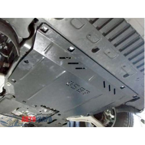 Защита Ford S-Max 2015- V- все двигатель, КПП, радиатор - Премиум ZiPoFlex - Kolchuga