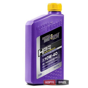 Моторное автомасло Royal Purple HPS 10w-40 фасовка 0.946л /1 кварта / Royal Purple motor oil 10W-40 1qt - 