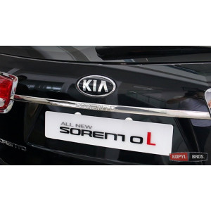Kia Sorento UM 2015+ хром накладка на кришку багажника мала SS - 2015