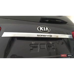 Kia Sorento UM 2015+ хром накладка на кришку багажника середня ABS - 2015