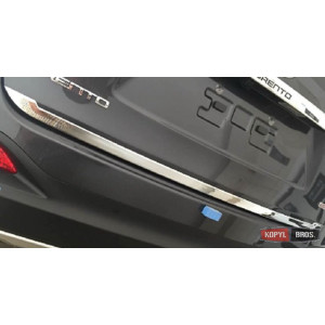 Kia Sorento UM 2015-2020 хром накладка на кромку задней двери ABS - 2015