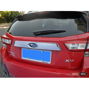 Subaru XV 2017+ хром накладка на заднюю дверь - ASP