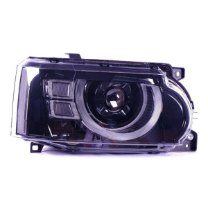 Range Rover Vogue L322 2010+ оптика передняя Full LED черная стиль Defender