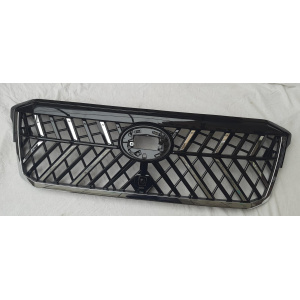 Toyota Land Cruiser 300 2021+  решетка радиатора стиль TRD черная