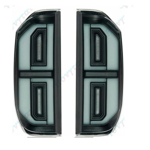 Toyota Tundra 2014+ оптика задняя LED черная CP