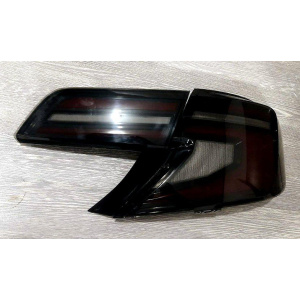 Toyota Сamry V50 USA оптика задняя LED красно-черная стиль RP — Тойота Camry V50 2011-2014