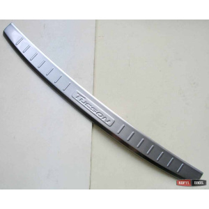 Hyundai Tucson TL 2015 накладка защитная на задний бампер наружная, тип D - ASP