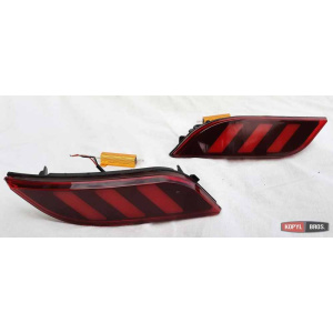 Jeep Compass 2017+ LED вставки катафоты в задний бампер 2 режима WC2