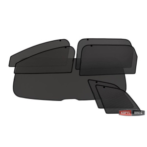 Каркасные шторки для Тойота Camry XV70 2018+  ASP окон с магнитным креплением