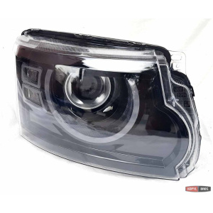 Land Rover Discovery 3 2004+ оптика передняя Full LED черная стиль Defender ZH