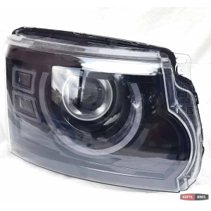 Land Rover Discovery 4 2009+ оптика передня Full LED чорна стиль Defender ZH
