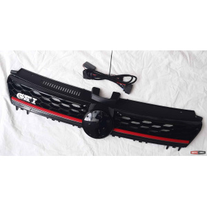 Volkswagen Golf 7 решетка радиатора стиль GTI с LED