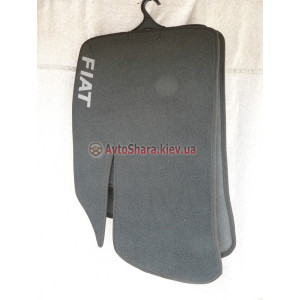 Коврики текстильные FIAT PANDA 2003-2012 серые в салон