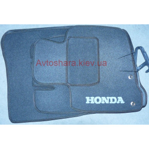 Килимки текстильні Honda Civik 2006-20112 Хетчбек 5D сірі