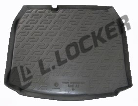 Коврик в багажник Audi A3 (2003-2012) твердый L.Locker