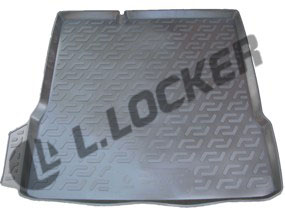 Килимок в багажник Chevrolet Aveo II седан (2011-2020) (пластиковий) L.Locker
