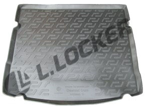 Килимок в багажник Chevrolet Cruze хетчбек (12-) поліуретан (гумові) L.Locker
