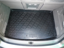Коврик в багажник Chevrolet Rezzo (Tacuma) (04-) полиуретан (резиновые) L.Locker