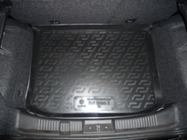 Коврик в багажник Fiat Bravo II (06-) полиуретан (резиновые) L.Locker