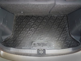 Килимок в багажник Fiat Sedici (05-) поліуретан (гумові) L.Locker