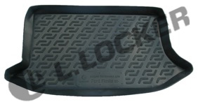 Килимок в багажник Ford Fiesta (02-) поліуретан (гумові) L.Locker