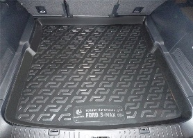 Килимок в багажник Ford S Max (2006-2015) твердий L.Locker