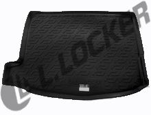 Коврик в багажник Honda Civic 5D IX (12-) полиуретан (резиновые) L.Locker