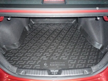 Коврик в багажник Hyundai Elantra седан 2000-2006 твердый L.Locker