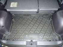 Килимок в багажник Hyundai Matrix (01-) поліуретан (гумові) L.Locker