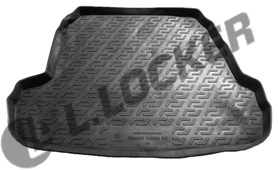 Коврик в багажник Hyundai Sonata i45 (10-) полиуретан (резиновые) L.Locker