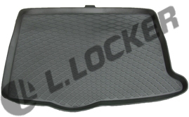 Килимок в багажник Hyundai Veloster (11-) поліуретан (гумові) L.Locker