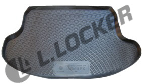Килимок в багажник Infiniti FX (08-) твердий L.Locker
