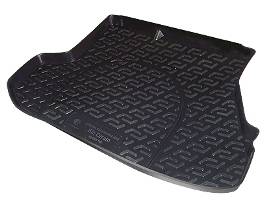 Килимок у багажник Kia Cerato седан 2004-2009 поліуретан (гумові) L.Locker
