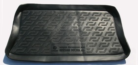 Коврик в багажник Kia Picanto (04-11) полиуретан (резиновые) L.Locker