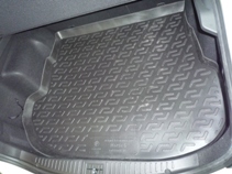 Коврик в багажник Mazda 6 хетчбек (07-) полиуретан (резиновые) L.Locker