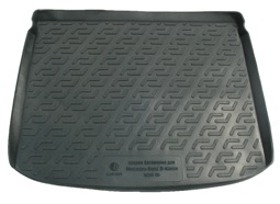 Коврик в багажник Mercedes B-кл. W245 (08-) полиуретан (резиновые) L.Locker