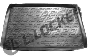 Килимок в багажник Peugeot Partner Tepee (08-) поліуретан (гумові) L.Locker