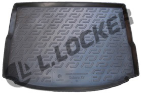 Коврик в багажник Subaru XV 2012-2017 твердый L.Locker