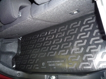 Килимок у багажник Suzuki Swift верхн 2005-2010 поліуретан (гумові) L.Locker