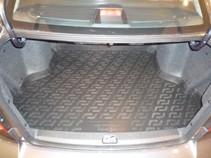 Коврик в багажник Suzuki SX4 седан 2006-2013 твердый L.Locker