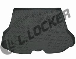 Коврик в багажник Volvo XC 70 (07-) полиуретан (резиновые) L.Locker